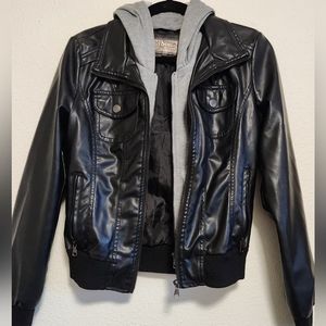 Faux Leather Jacket